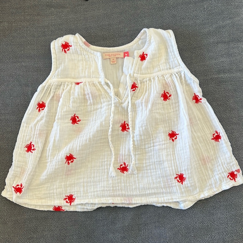 Pink Chicken Jade Crab Top